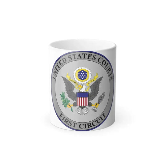 Seal of the United States Court of Appeals for the First Circuit - Color Changing Coffee Mug 11oz - Go Mug Yourself