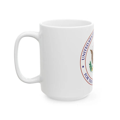 Seal of the United States Court of Appeals for the Fourth Circuit - White Coffee Mug-Go Mug Yourself