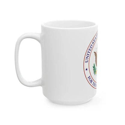 Seal of the United States Court of Appeals for the Fourth Circuit - White Coffee Mug - Go Mug Yourself