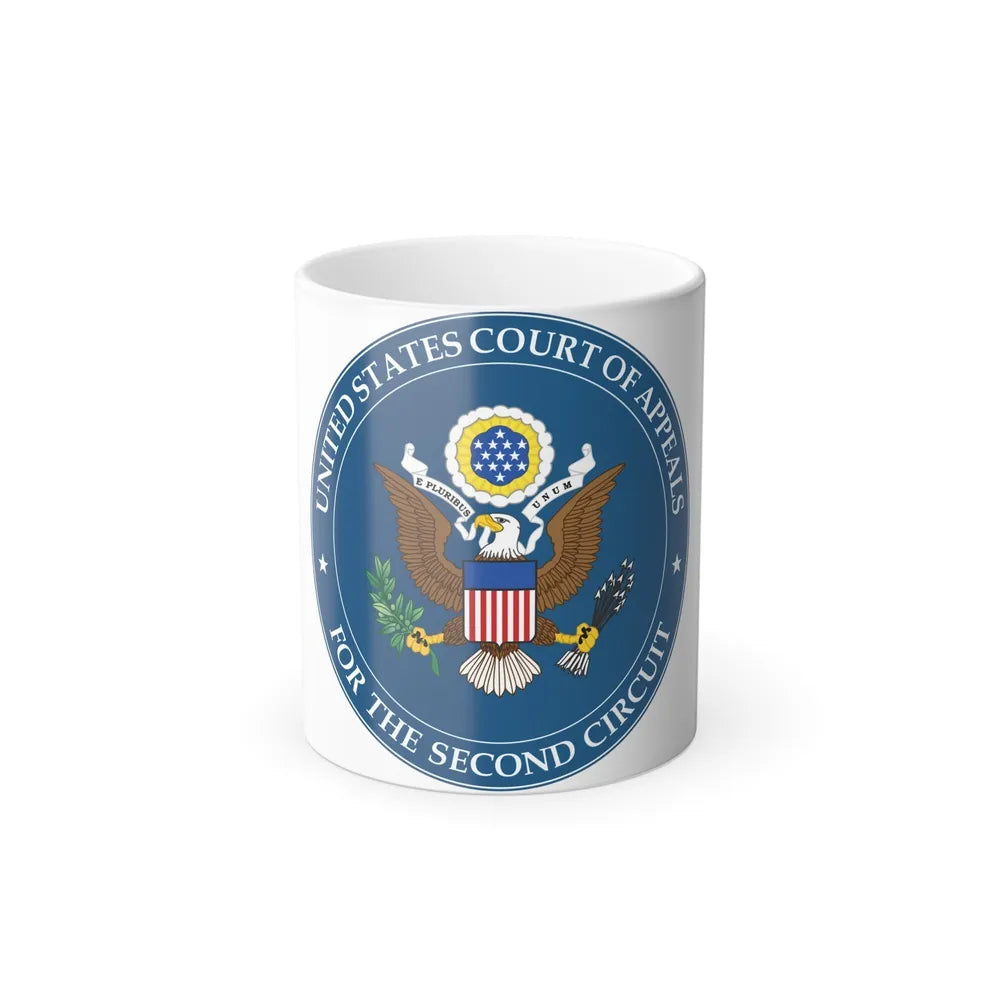 Seal of the United States Court of Appeals for the Second Circuit - Color Changing Mug 11oz-11oz-Go Mug Yourself