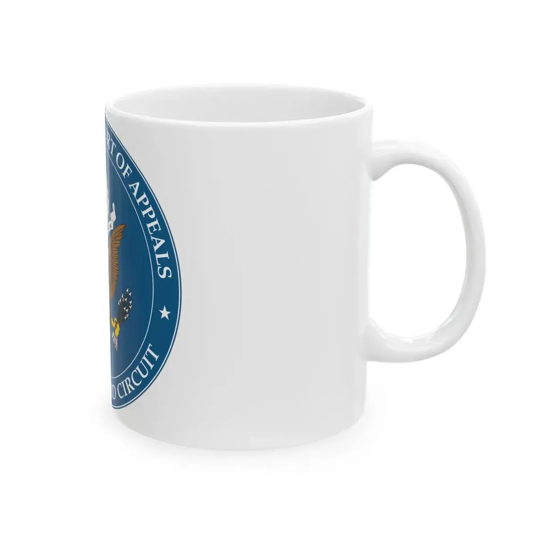 Seal of the United States Court of Appeals for the Second Circuit - White Coffee Mug - Go Mug Yourself