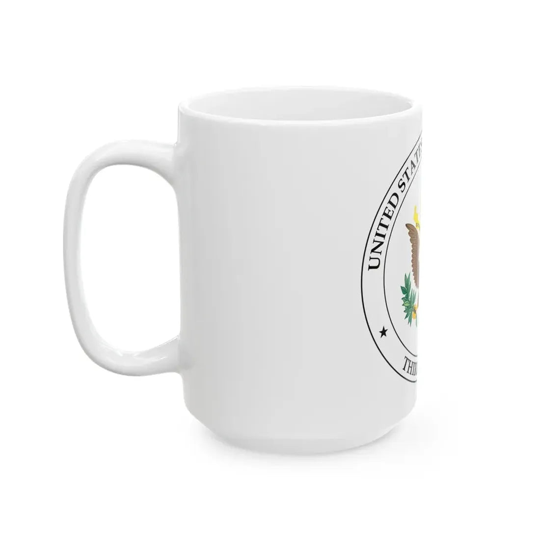 Seal of the United States Court of Appeals for the Third Circuit - White Coffee Mug - Go Mug Yourself