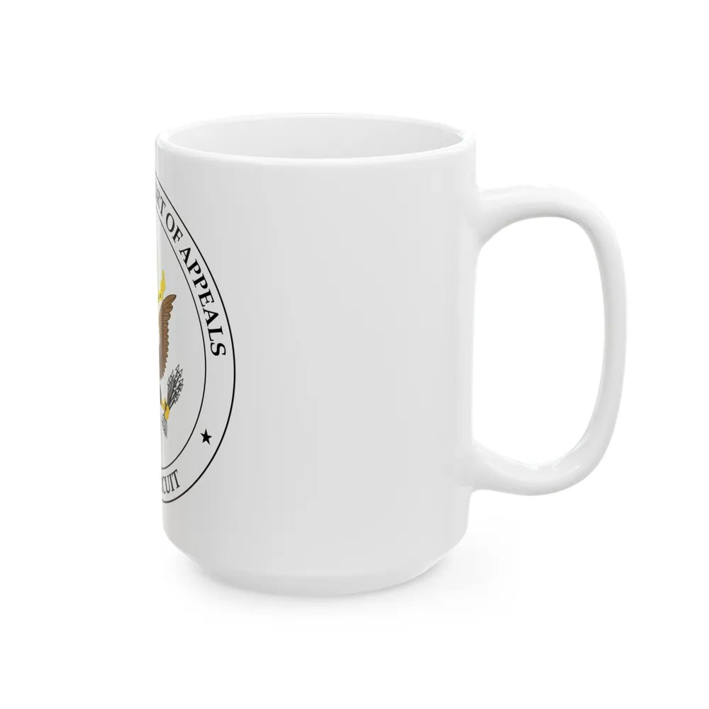 Seal of the United States Court of Appeals for the Third Circuit - White Coffee Mug-Go Mug Yourself