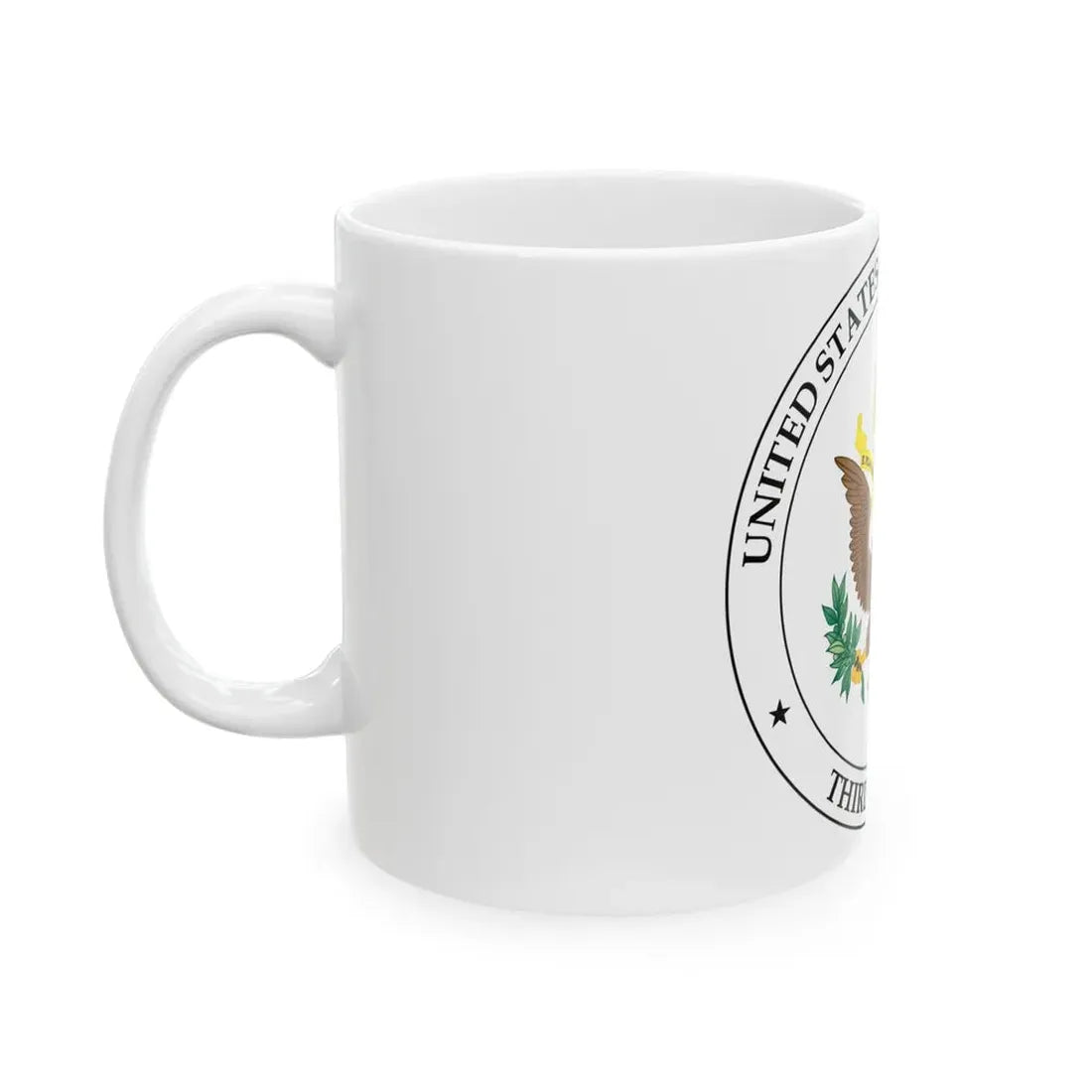 Seal of the United States Court of Appeals for the Third Circuit - White Coffee Mug - Go Mug Yourself