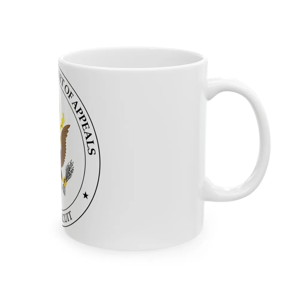 Seal of the United States Court of Appeals for the Third Circuit - White Coffee Mug-Go Mug Yourself