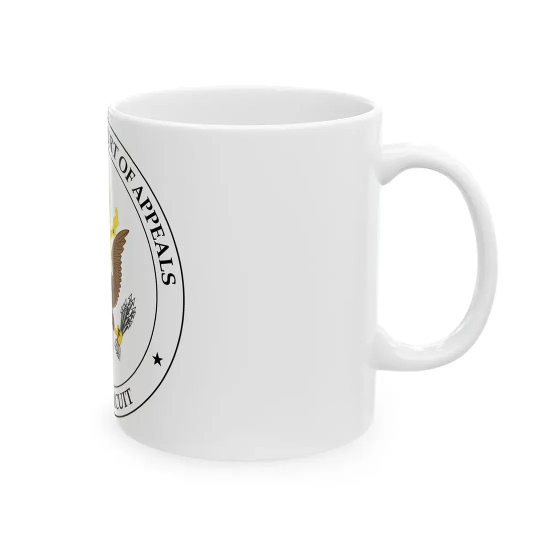 Seal of the United States Court of Appeals for the Third Circuit - White Coffee Mug - Go Mug Yourself