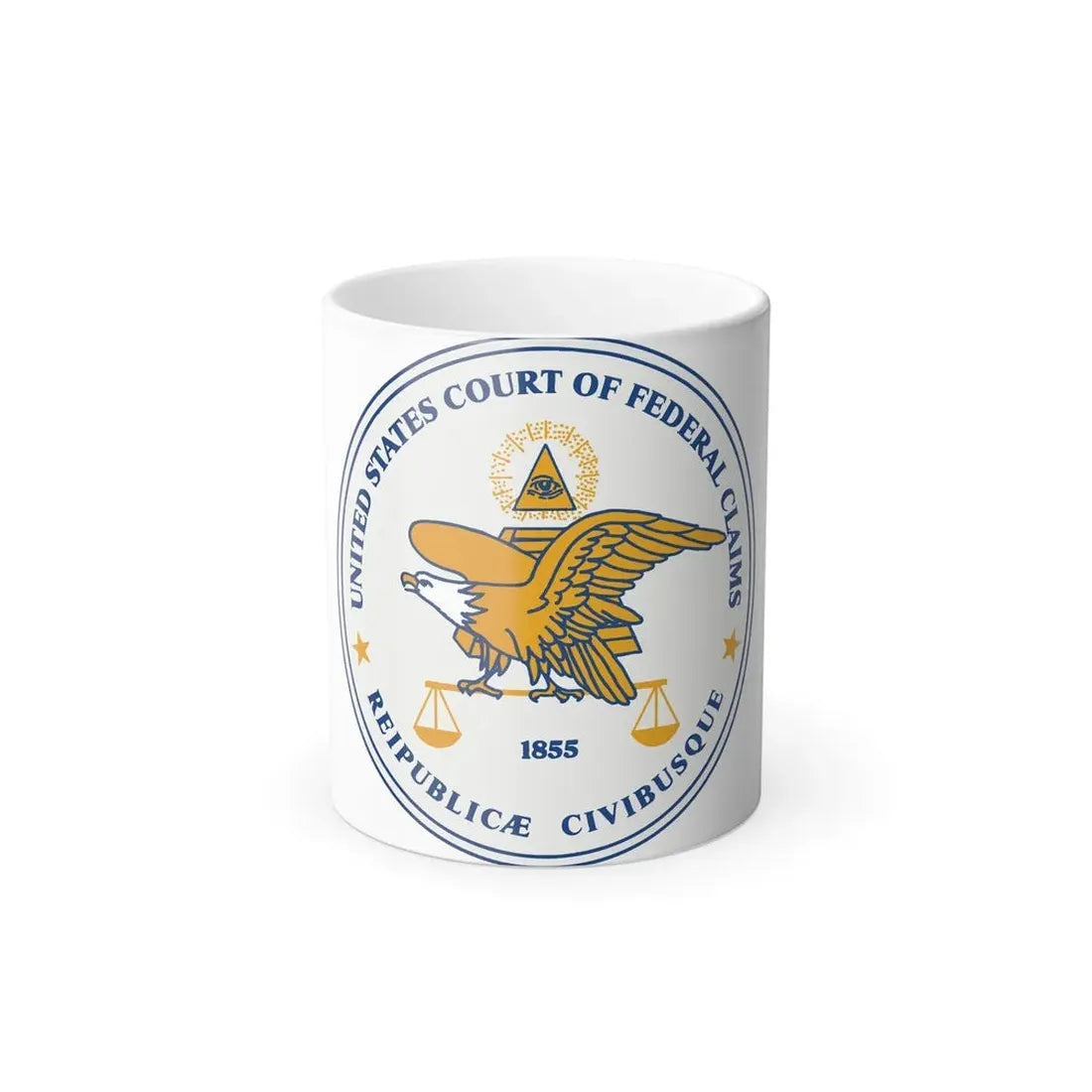 Seal of the United States Court of Federal Claims - Color Changing Coffee Mug 11oz - Go Mug Yourself