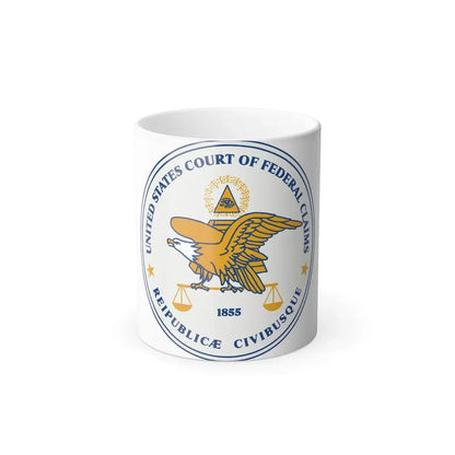 Seal of the United States Court of Federal Claims - Color Changing Coffee Mug 11oz - Go Mug Yourself