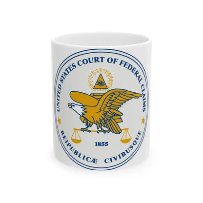 Seal of the United States Court of Federal Claims - White Coffee Mug - Go Mug Yourself