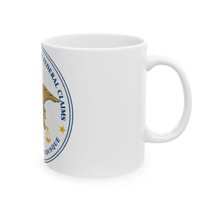 Seal of the United States Court of Federal Claims - White Coffee Mug-Go Mug Yourself