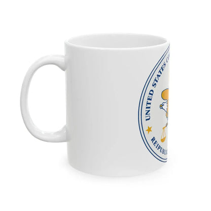 Seal of the United States Court of Federal Claims - White Coffee Mug - Go Mug Yourself