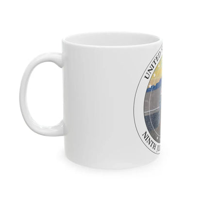 Seal of the United States Courts Ninth Judicial Circuit - White Coffee Mug - Go Mug Yourself