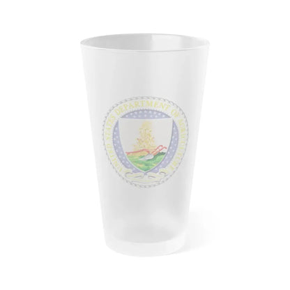 Seal of the United States Department of Agriculture - Frosted Pint Glass 16oz 16oz Frosted - Go Mug Yourself