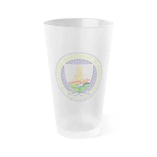 Seal of the United States Department of Agriculture - Frosted Pint Glass 16oz 16oz Frosted - Go Mug Yourself