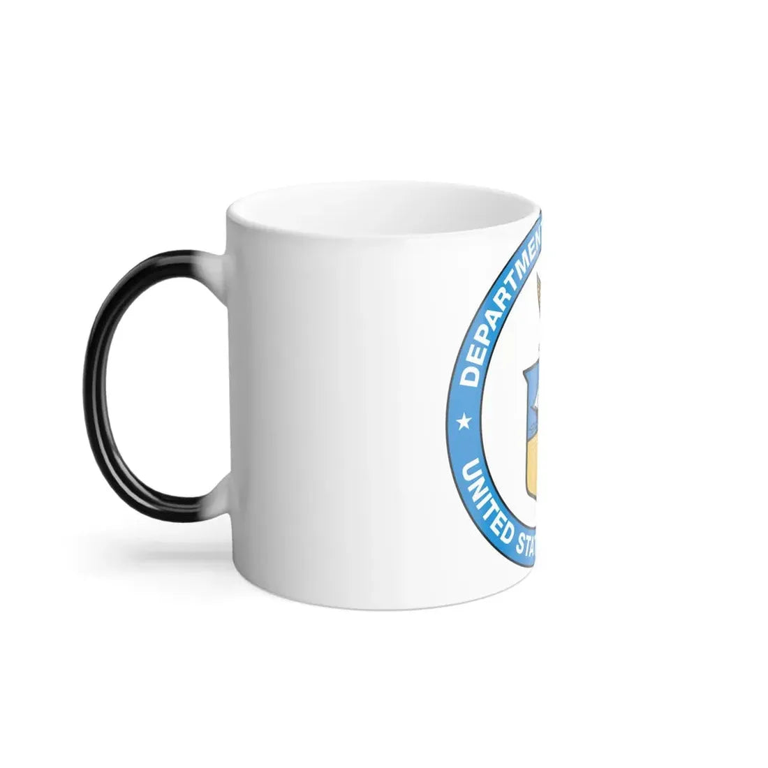 Seal of the United States Department of Commerce - Color Changing Coffee Mug - Go Mug Yourself