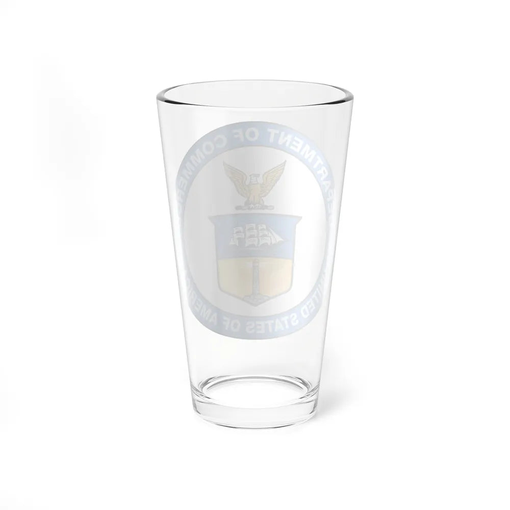 Seal of the United States Department of Commerce - Pint Glass 16oz-Go Mug Yourself