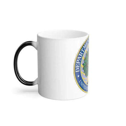 Seal of the United States Department of Education - Color Changing Coffee Mug - Go Mug Yourself