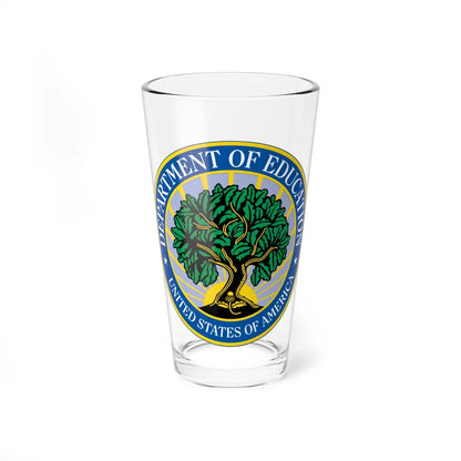 Seal of the United States Department of Education - Pint Glass 16oz-16oz-Go Mug Yourself