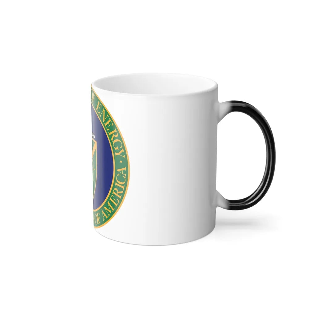 Seal of the United States Department of Energy - Color Changing Mug 11oz-Go Mug Yourself