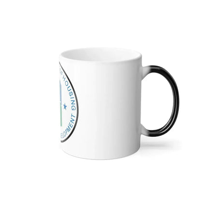 Seal of the United States Department of Housing and Urban Development - Color Changing Coffee Mug - Go Mug Yourself