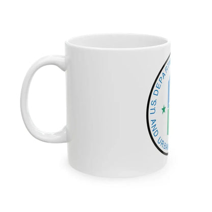 Seal of the United States Department of Housing and Urban Development - White Coffee Mug - Go Mug Yourself