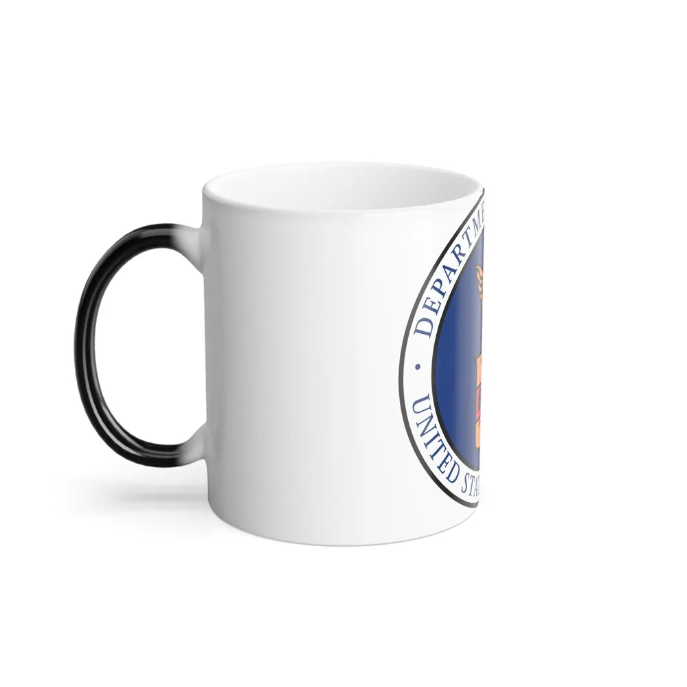 Seal of the United States Department of Labor - Color Changing Mug 11oz-Go Mug Yourself