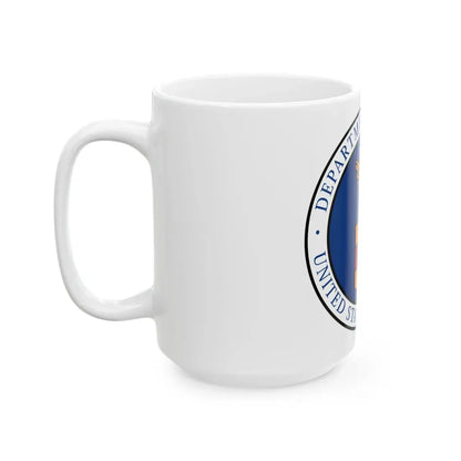 Seal of the United States Department of Labor - White Coffee Mug - Go Mug Yourself