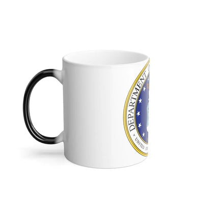 Seal of the United States Department of the Air Force - Color Changing Mug 11oz-Go Mug Yourself