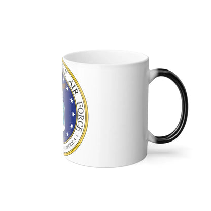 Seal of the United States Department of the Air Force - Color Changing Mug 11oz-Go Mug Yourself