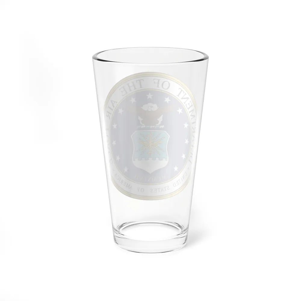 Seal of the United States Department of the Air Force - Pint Glass 16oz-Go Mug Yourself