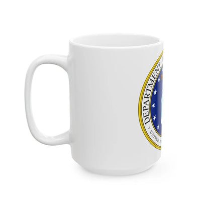 Seal of the United States Department of the Air Force - White Coffee Mug-Go Mug Yourself