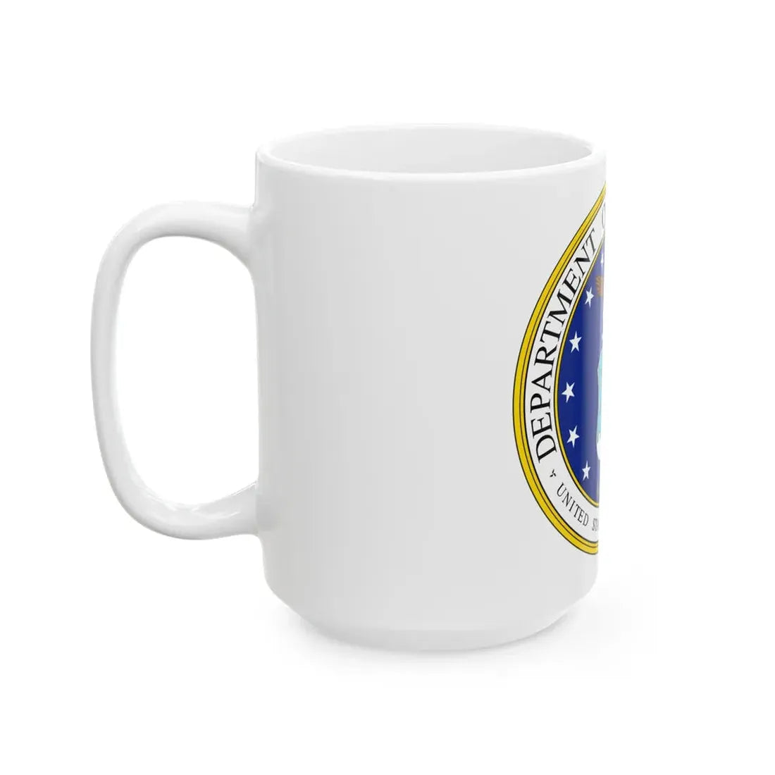 Seal of the United States Department of the Air Force - White Coffee Mug - Go Mug Yourself