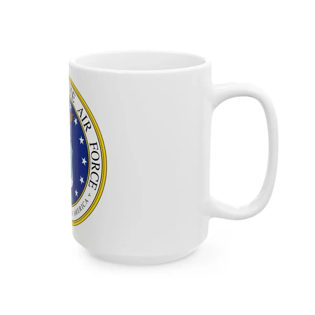 Seal of the United States Department of the Air Force - White Coffee Mug - Go Mug Yourself