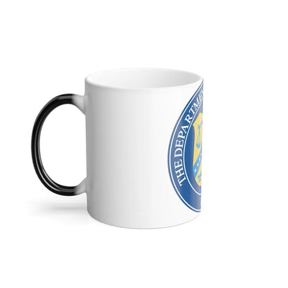 Seal of the United States Department of the Treasury - Color Changing Mug 11oz-Go Mug Yourself