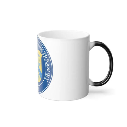 Seal of the United States Department of the Treasury - Color Changing Mug 11oz-Go Mug Yourself