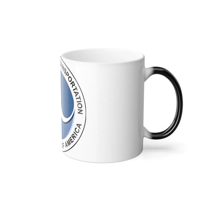 Seal of the United States Department of Transportation - Color Changing Mug 11oz-Go Mug Yourself