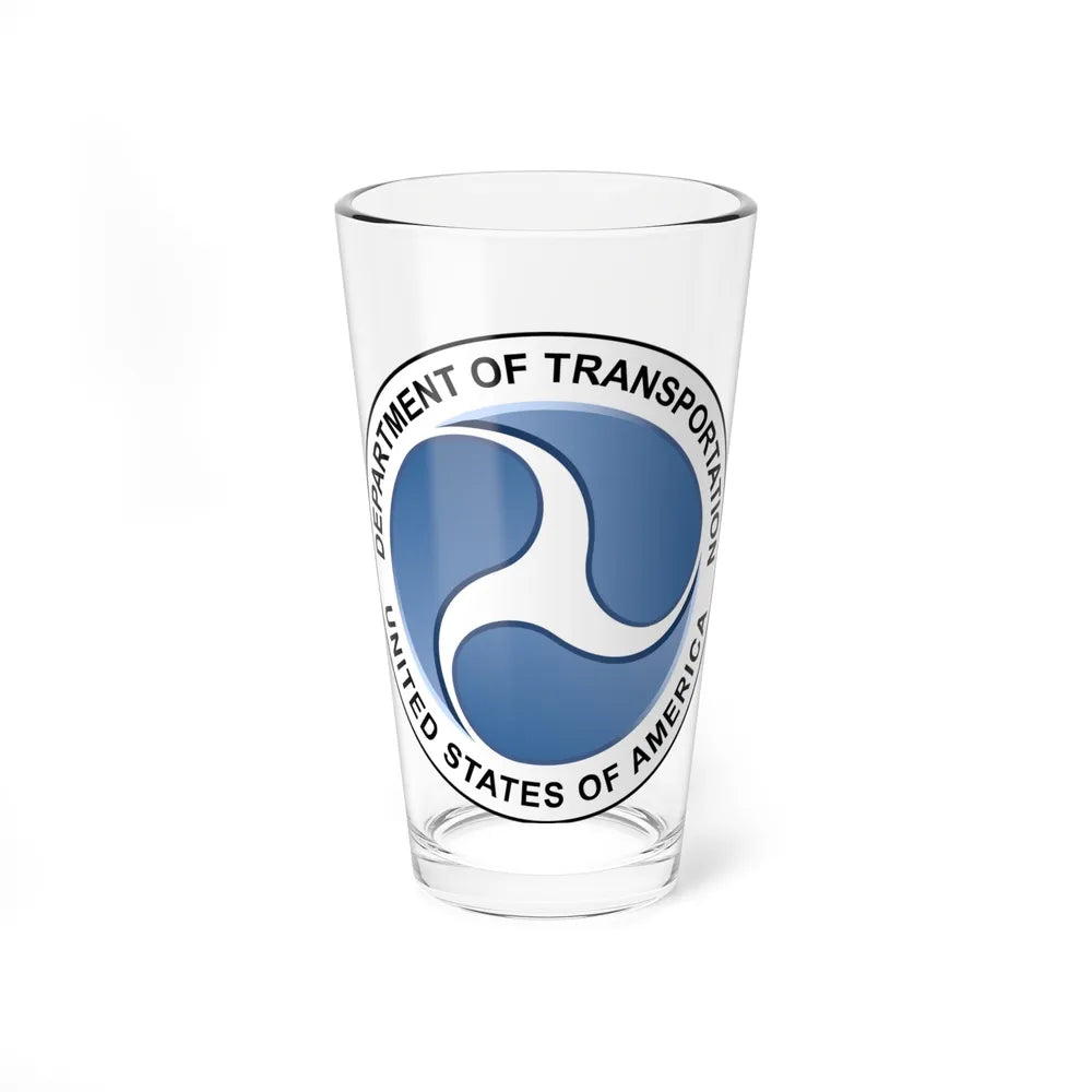 Seal of the United States Department of Transportation - Pint Glass 16oz-16oz-Go Mug Yourself