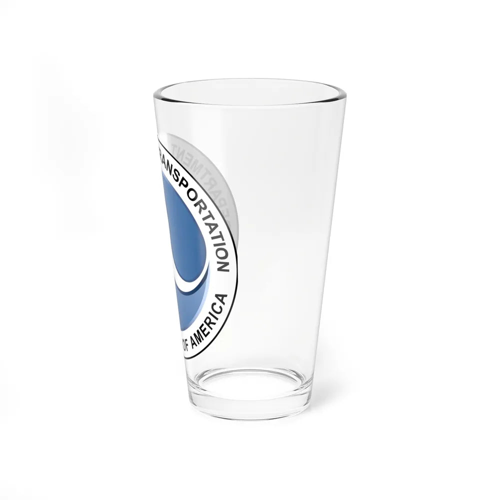 Seal of the United States Department of Transportation - Pint Glass 16oz-Go Mug Yourself