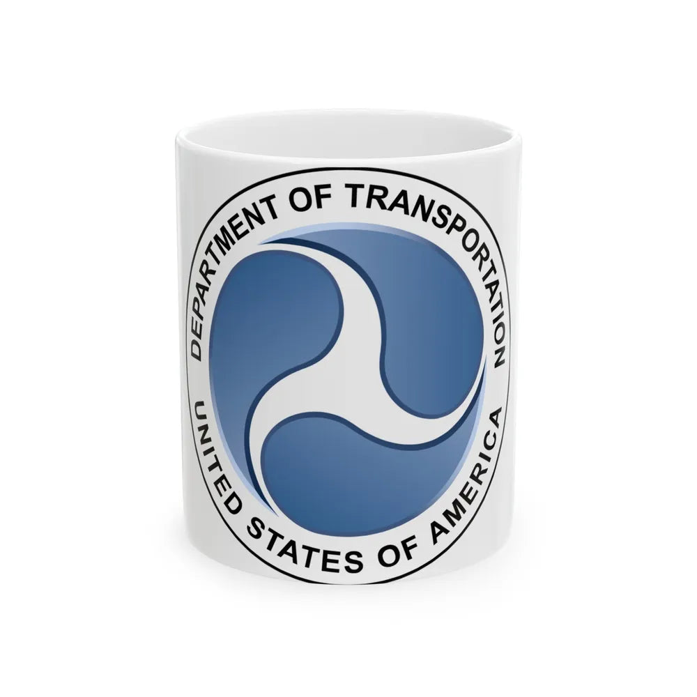 Seal of the United States Department of Transportation - White Coffee Mug-11oz-Go Mug Yourself