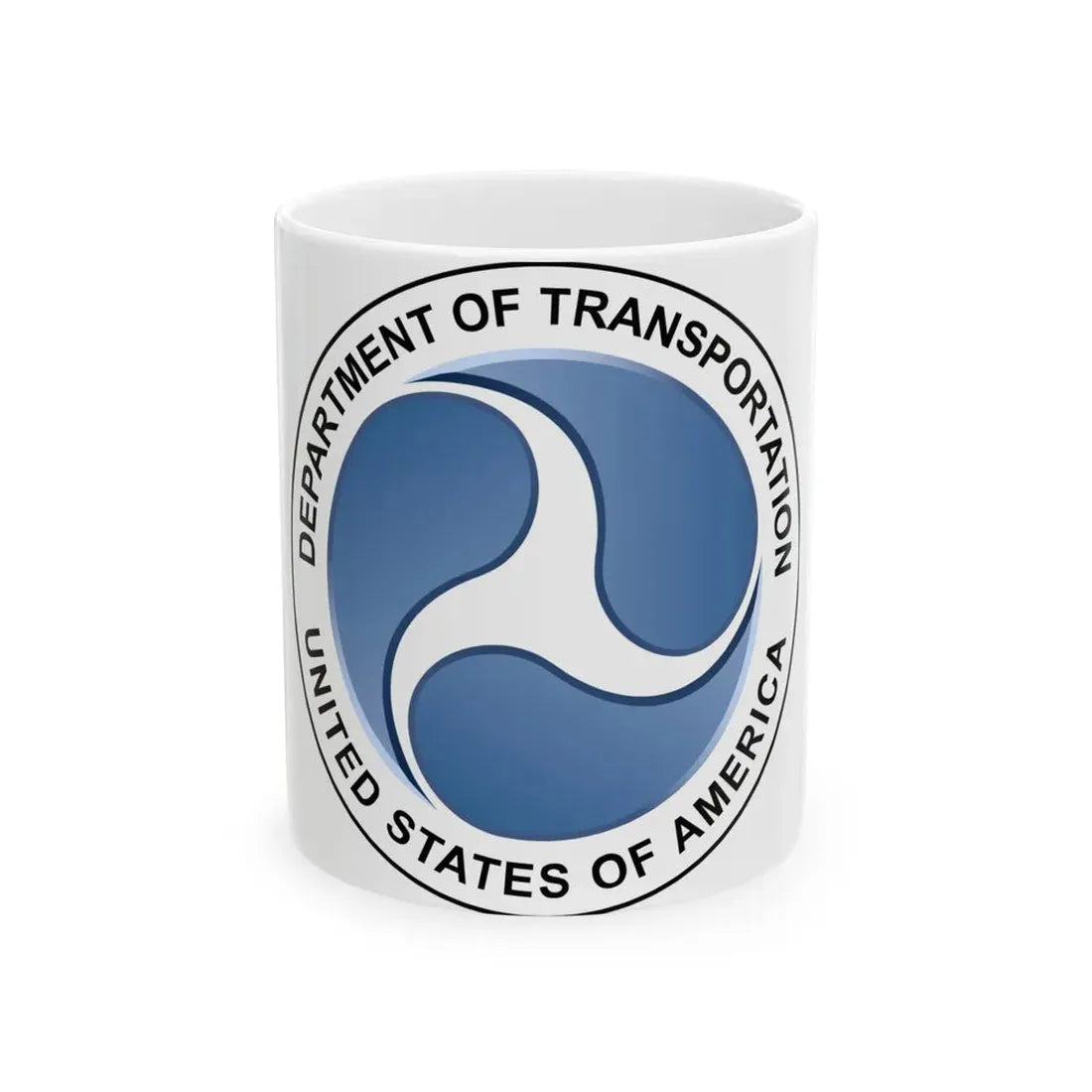 Seal of the United States Department of Transportation - White Coffee Mug 11oz - Go Mug Yourself