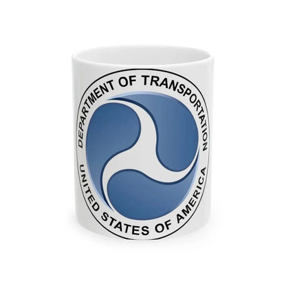Seal of the United States Department of Transportation - White Coffee Mug 11oz - Go Mug Yourself
