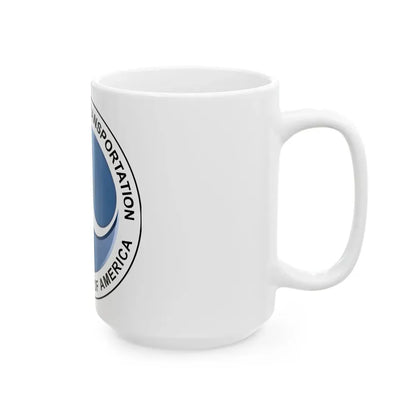 Seal of the United States Department of Transportation - White Coffee Mug - Go Mug Yourself