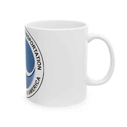 Seal of the United States Department of Transportation - White Coffee Mug-Go Mug Yourself