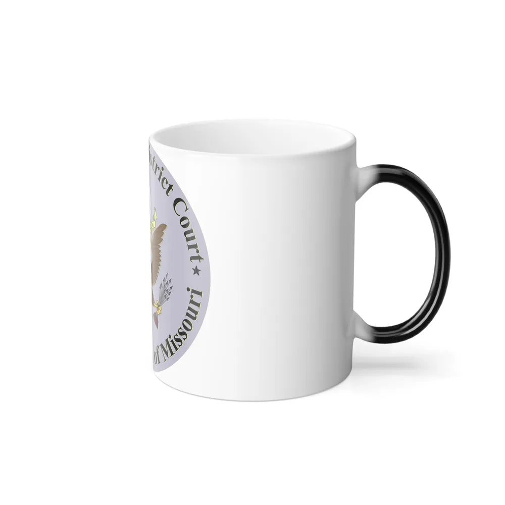 Seal of the United States District Court for the Eastern District of Missouri - Color Changing Mug 11oz-Go Mug Yourself