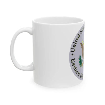 Seal of the United States District Court for the Eastern District of Missouri - White Coffee Mug - Go Mug Yourself