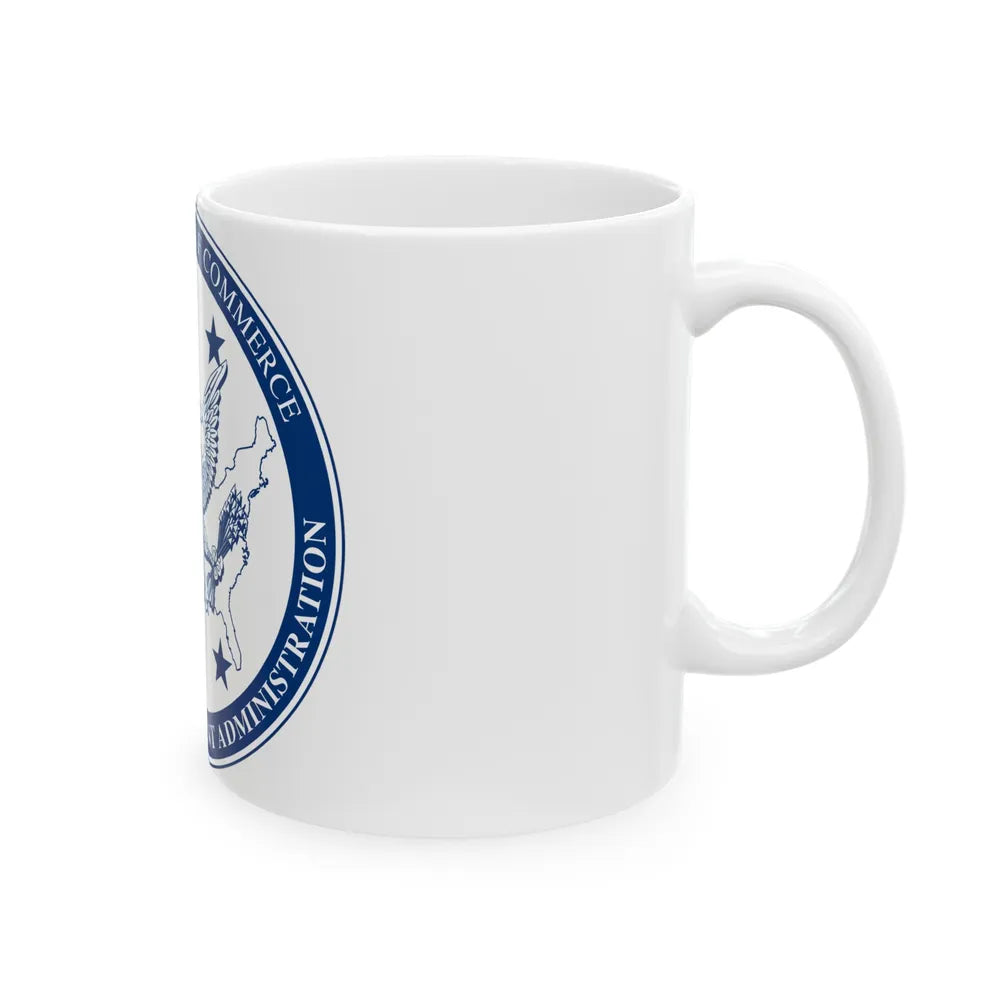 Seal of the United States Economic Development Administration - White Coffee Mug-Go Mug Yourself