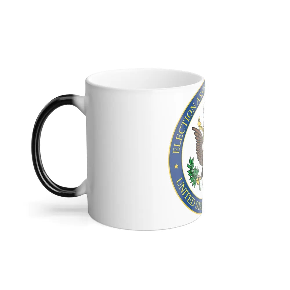 Seal of the United States Election Assistance Commission - Color Changing Mug 11oz-Go Mug Yourself