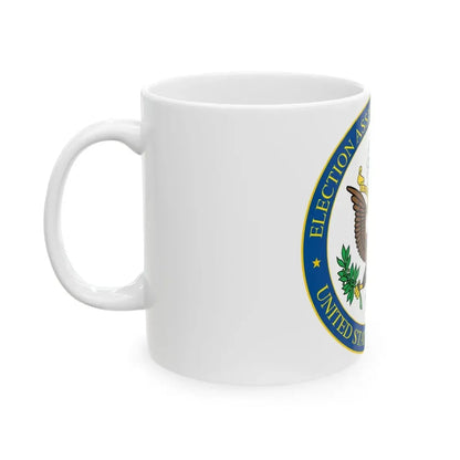 Seal of the United States Election Assistance Commission - White Coffee Mug - Go Mug Yourself