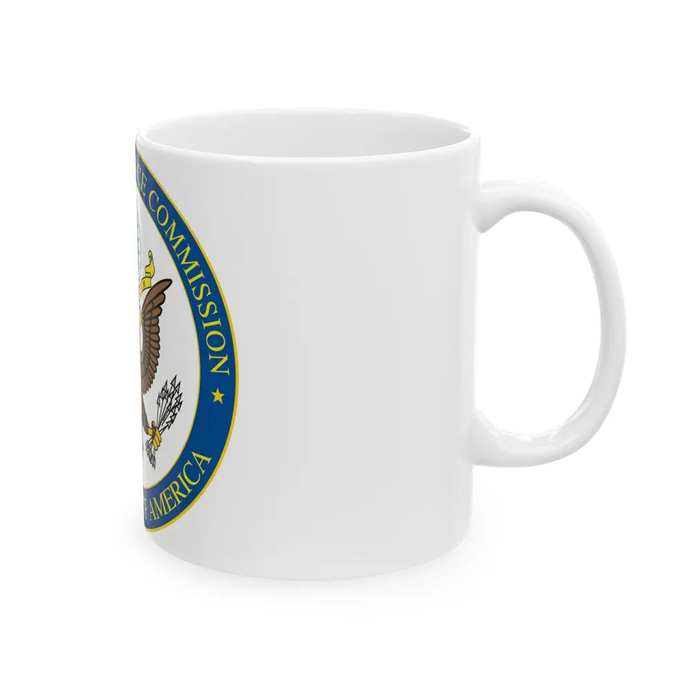 Seal of the United States Election Assistance Commission - White Coffee Mug-Go Mug Yourself