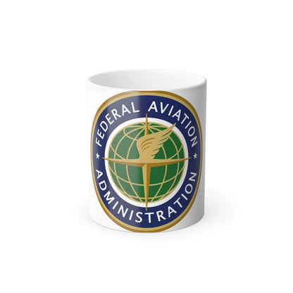 Seal of the United States Federal Aviation Administration - Color Changing Mug 11oz-11oz-Go Mug Yourself